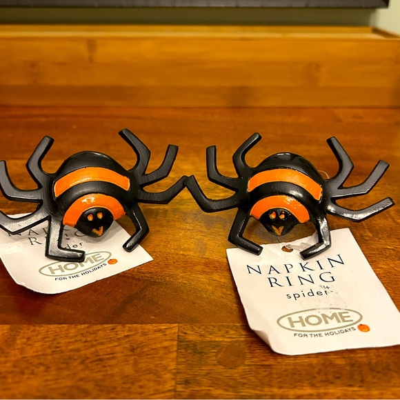 Target Other - Spider Napkin Rings